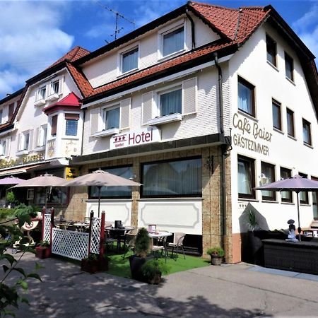 Hotel Conditorei Cafe Baier Schoemberg  Εξωτερικό φωτογραφία